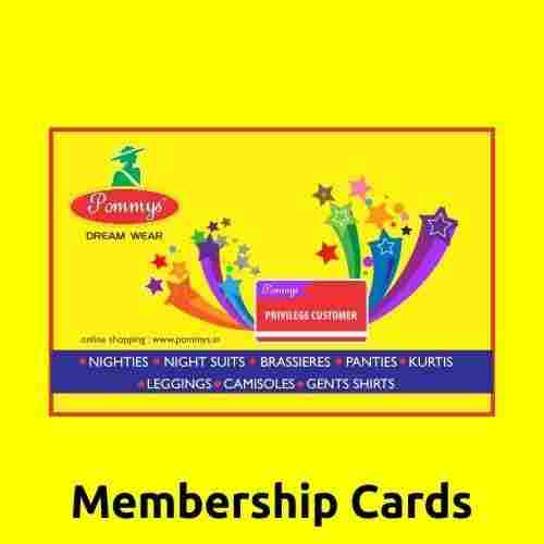 Membership Card Printing Service