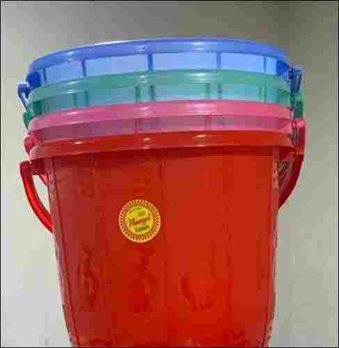 25 Liter Plastic Water Bucket With Handle