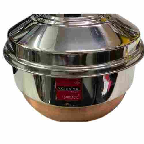 Copper Bottom Multi Kadai with Idly and Dhokla Maker