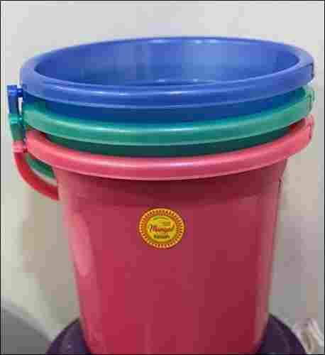 Household Plastic Bucket With Handle