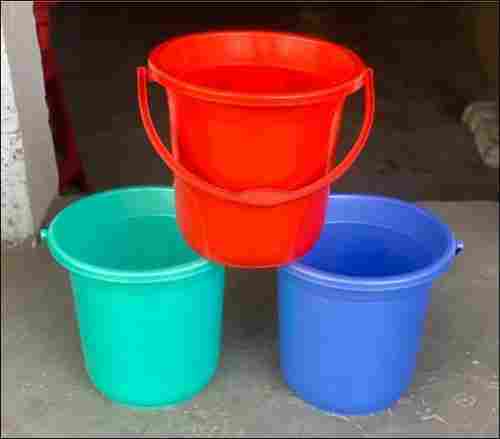 Rangoli Plastic Bucket With Handle