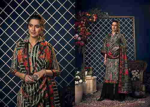 Captivating Design Ladies Digital Print Pashmina Suits