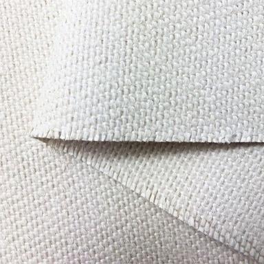 Off-White 750 Gsm Ptfe Finished Fibre Glass Filter Texturized Woven Fabric For Industrial Dedusting