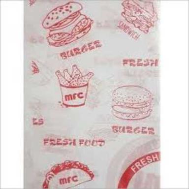 Various Colors Are Available Customized Plain And Printed Butter Paper