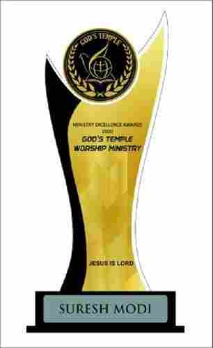 Printed Corporate Custom Acrylic Trophy