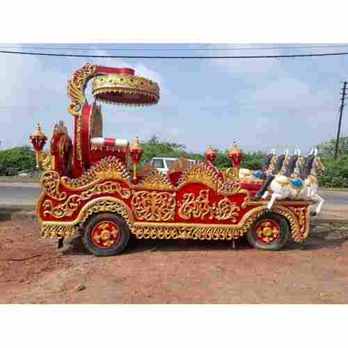 Beautifully Crafted Bahubali Baggi With 4 Wheels For Wedding Ceremony