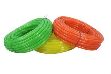 Multi Colour Round Shape Multicolor Pvc Braided Hose Pipe With Thickness Of 2Mm To 3Mm