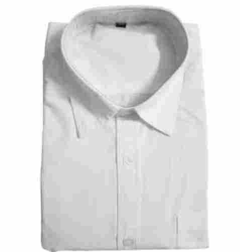 Casual Wear Mens Plain White Shirt