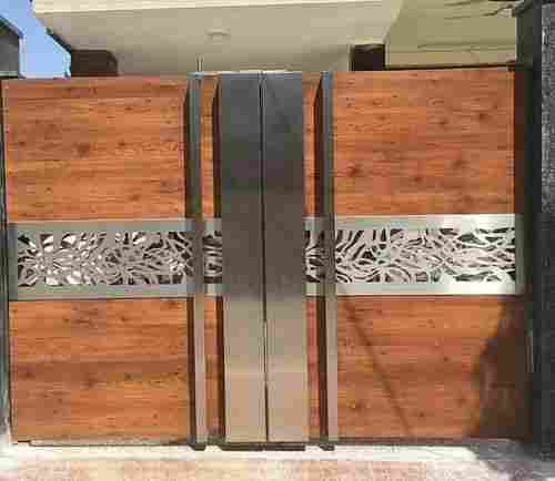 Corrosion Resistant Stainless Steel Main Gate For Entrance