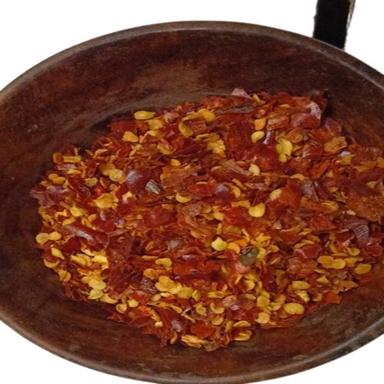 Dried Naturally Hot And Spicy Indian Kashmiri A Grade Deep Red Organic Crushed Chilli