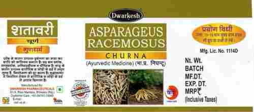 White Shatavari Asparagus Churan Dry Powder