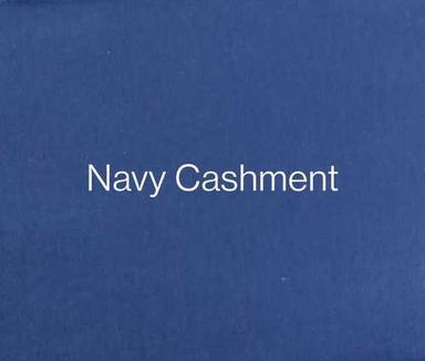 Plain 100% Cotton Navy Cashment Fabric