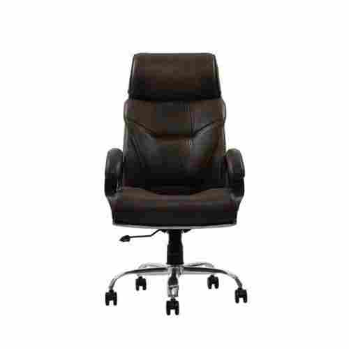 Black Leather Rotating High Back Office Director Chair