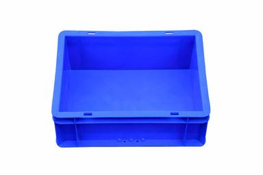 Blue Color Plastic Crates Size: Customized