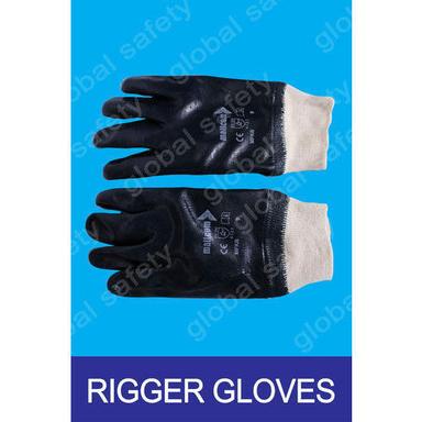 Multi Color Cut Resistant Full Fingered Rigger Hand Gloves