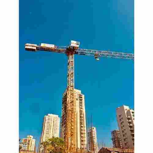 External Flat Top Tower Crane Rental Service