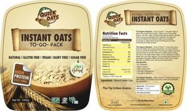 High In Fiber Tor Instant Oats Age Group: Adults