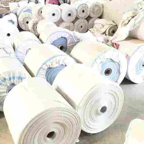 White Pp Woven Fabric Roll For Packaging
