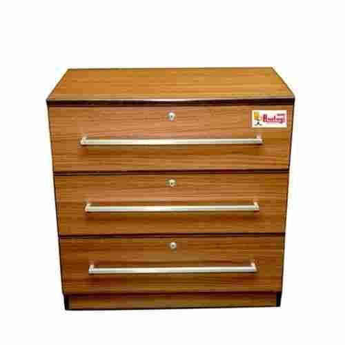 Wooden Modular Bedside Storage Cabinet Unit With Lock