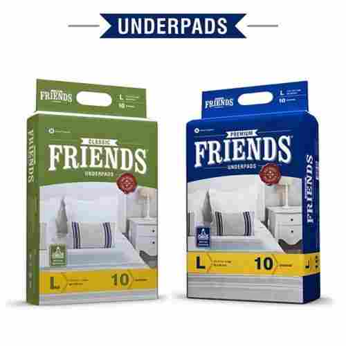 Friends Large Size Antibacterial Disposable Adult Underpads