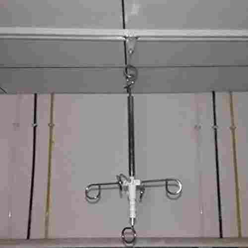 Ss Ceiling Mounted Iv Pole