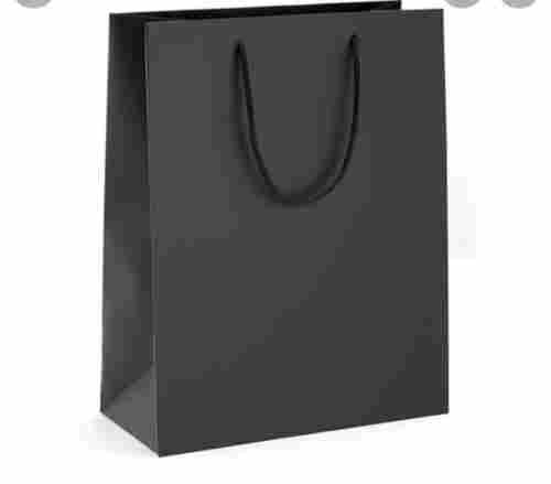 Kraft Black Paper Carry Bag For Shopping