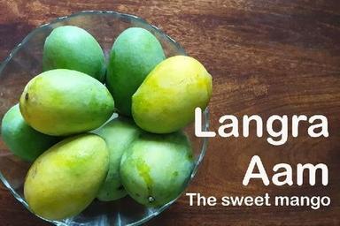 High Nutritive Value No Preservatives Sweet Healthy Natural Fresh Green Langra Mango Origin: India