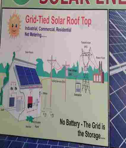 Grid Tied Solar Roof Top For Industrial, Commercial And Residential