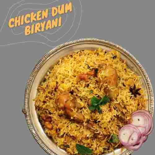 Delhi Wala Flavour Chicken Dum Biryani With Bone (1 Kg Packet)