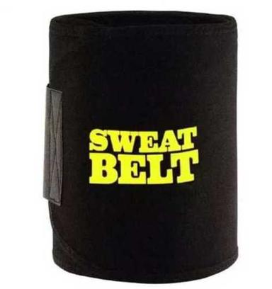Black Adjustable Printed Sweat Belt Age Group: Adults