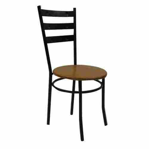 Modern Non Foldable High Back Metal Cafe Chair