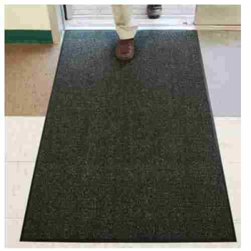 Rectangular Black Rubber Carpet Floor Mat