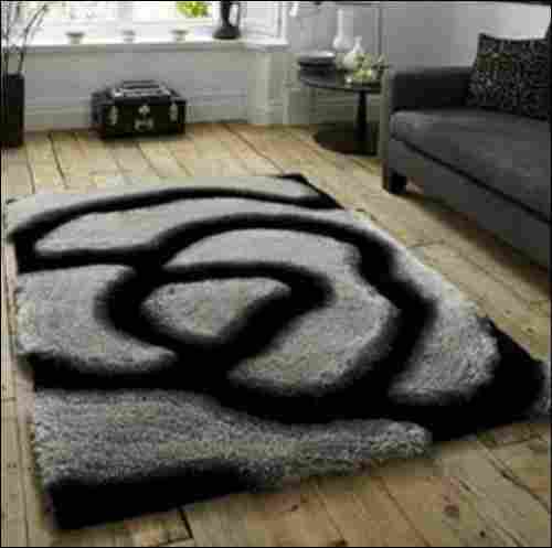 Black Design Floor Carpet