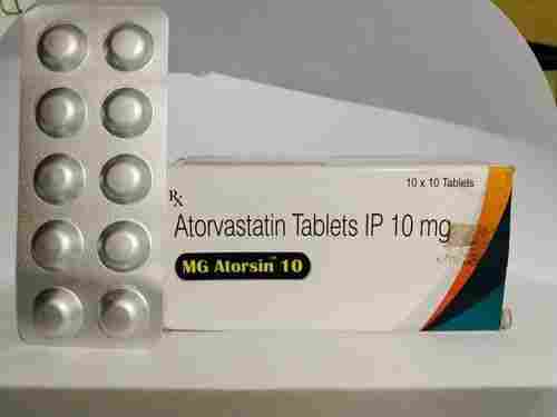 MG Atorsin 10 Atorvastatin Tablets IP 10MG