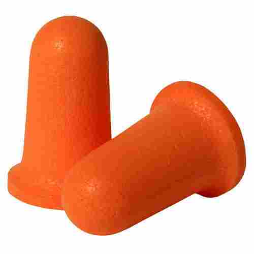 Skin Friendly Orange Safety Ear Plug