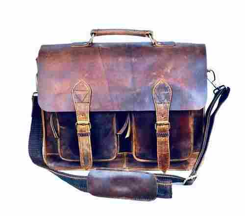 Dual Pocket Leather Bags