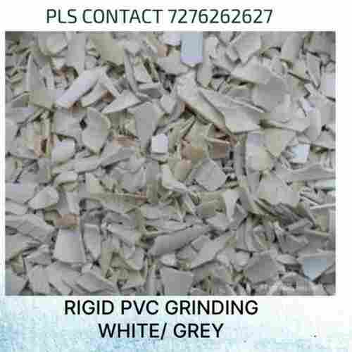 White and Gray Rigid PVC Grinding Scrap