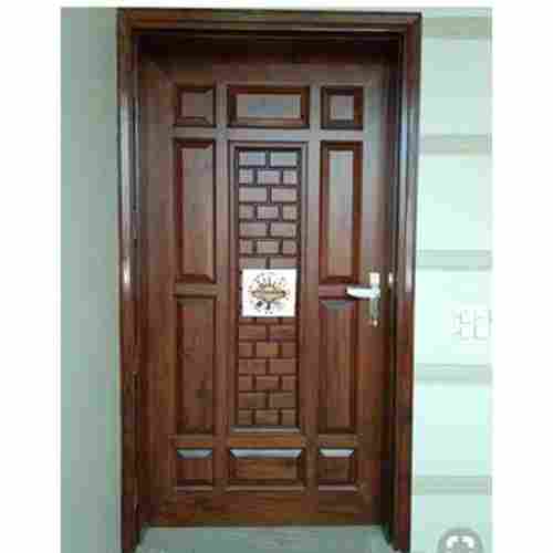 32 MM Thick Dark Brown Polished Entry Wooden Doors