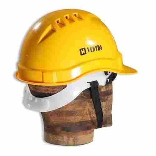 Abrasion Resistance Yellow Ultra Safety Helmet