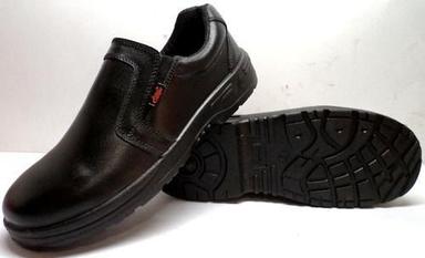 Black Anti Skid Safety Shoes (Allen Cooper Ac1146)