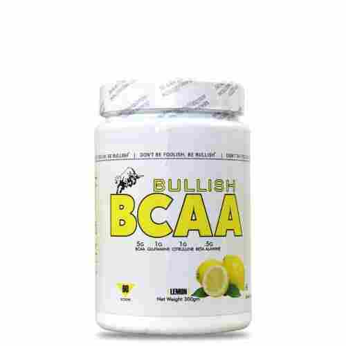 Bullish Bcca Lemon Flavour Supplements Powder (300 Gm)