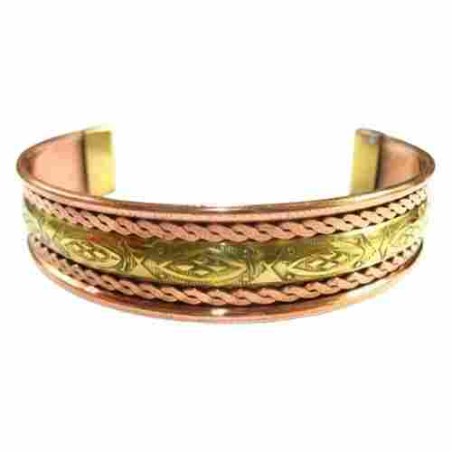 BR 24 125g 4 Inch Copper Brass Cuff Bracelet