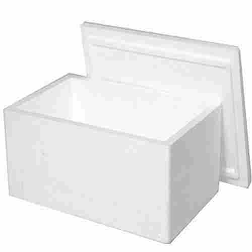 WHITE COLOR THERMOCOL ICE BOX