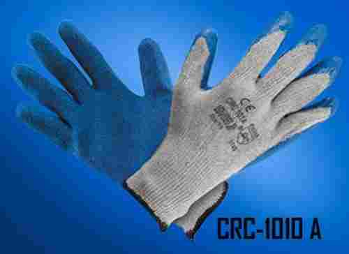 Rubber Coated Safety Hand Gloves