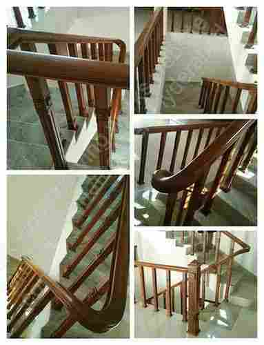 Walnut Wooden Staircase Railings