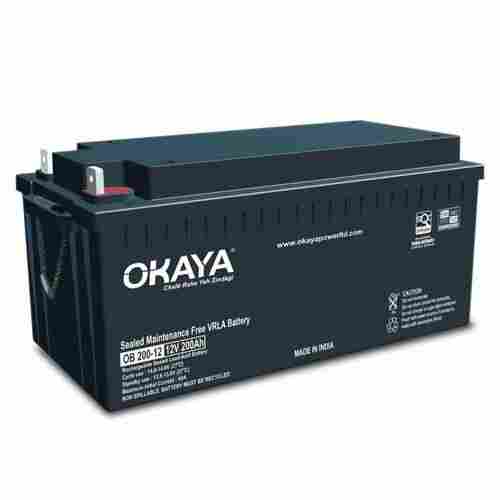 Okaya 200Ah SMF Lead Acid Battery