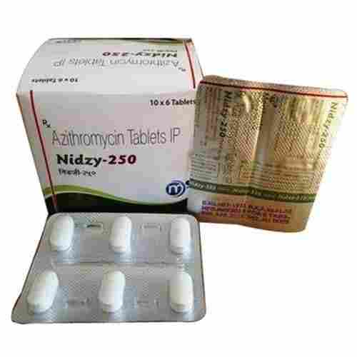 Azithromycin 250 MG Macrolide Antibiotic Tablet IP