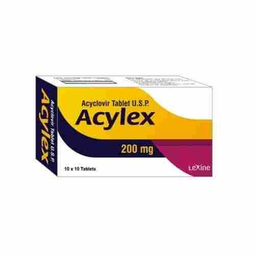 Acyclovir 200 MG Antiviral Tablets USP