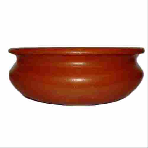 Brown Color Clay Biriyani Pot
