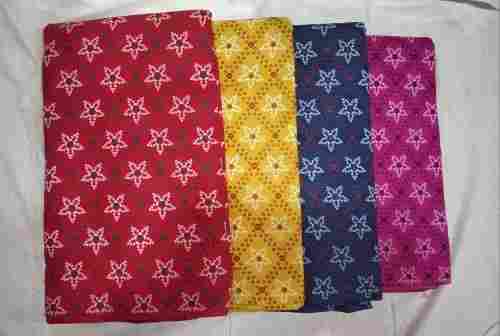Cotton Star Printed Kurti Fabric